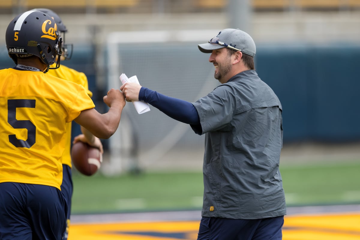 2018-04-04 FB: Cal Football Spring Practice (Al Sermeno)