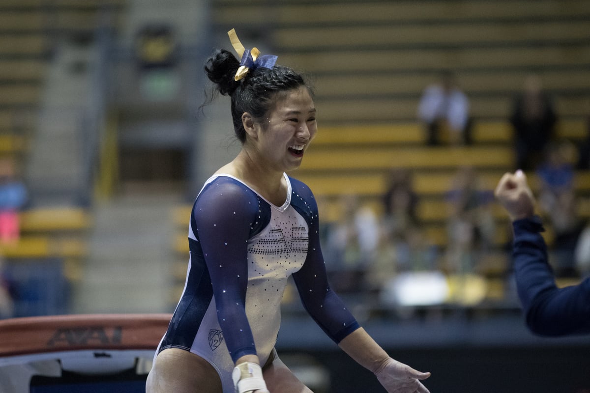 2017-01-28 WGYM: Cal Women's Gymnastics vs ASU (Al Sermeno)