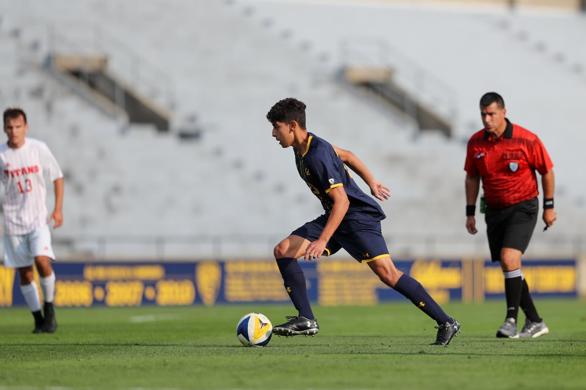 2018-08-26 MSOC: Cal Men's Soccer vs Detroit Mercy (Al Sermeno)