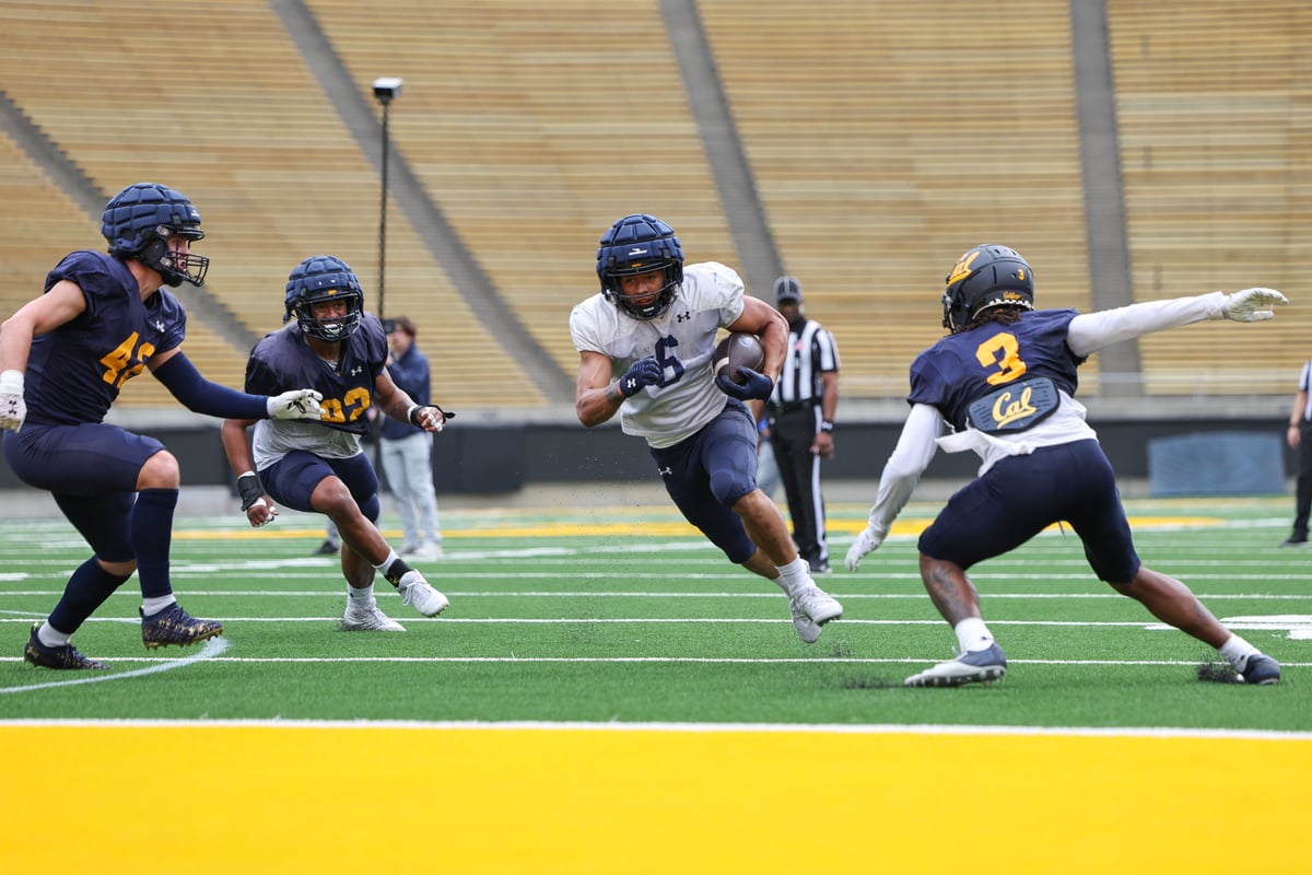 2023-04-14 FB: Cal Football Spring Practices (Al Sermeno)