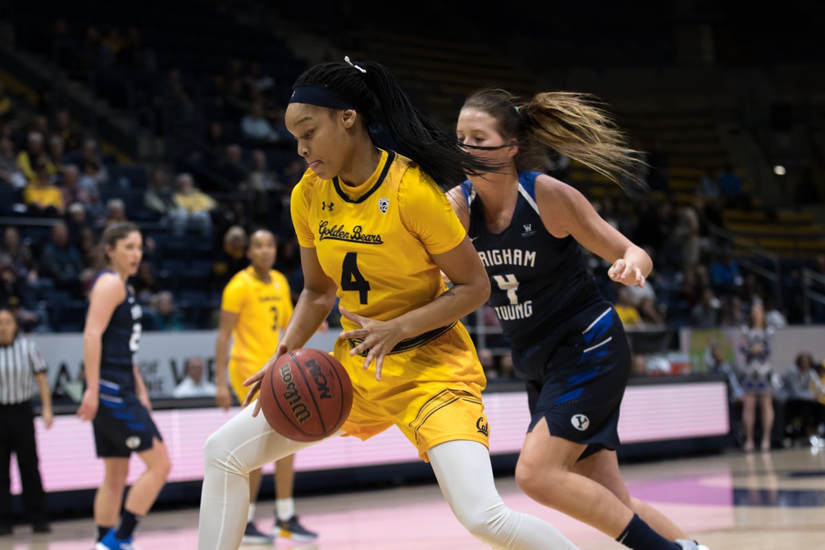 2017-12-16 WBB: Cal Women's Basketbal vs BYU (Al Sermeno)