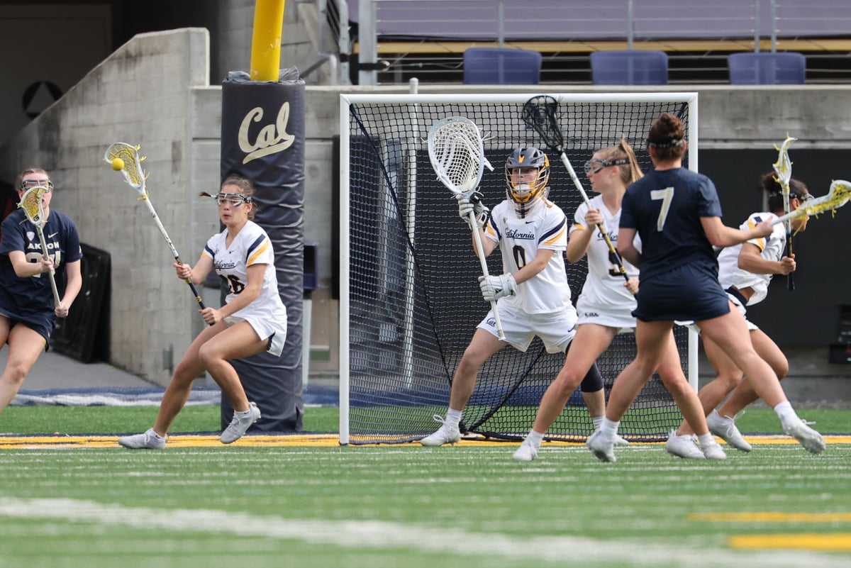 2024-02-09 WLAX: Cal Lacrosse vs Akron (Al Sermeno)