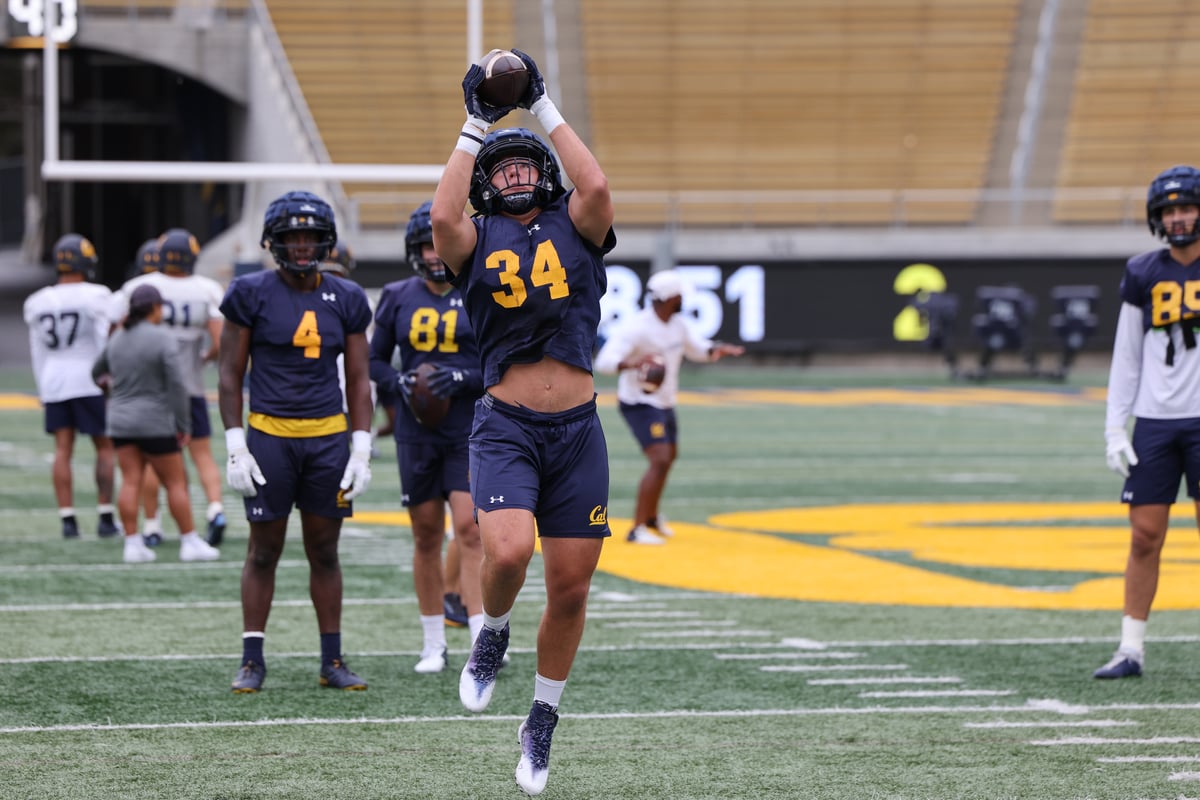 2022-08-06 FB: Cal Football Practice (Al Sermeno)