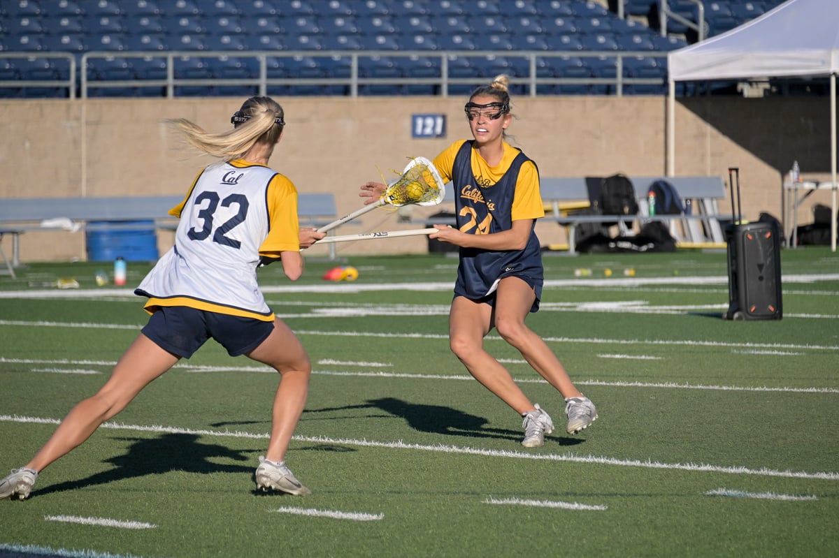 Cal women's lacrosse vs. ASU (Madsen)