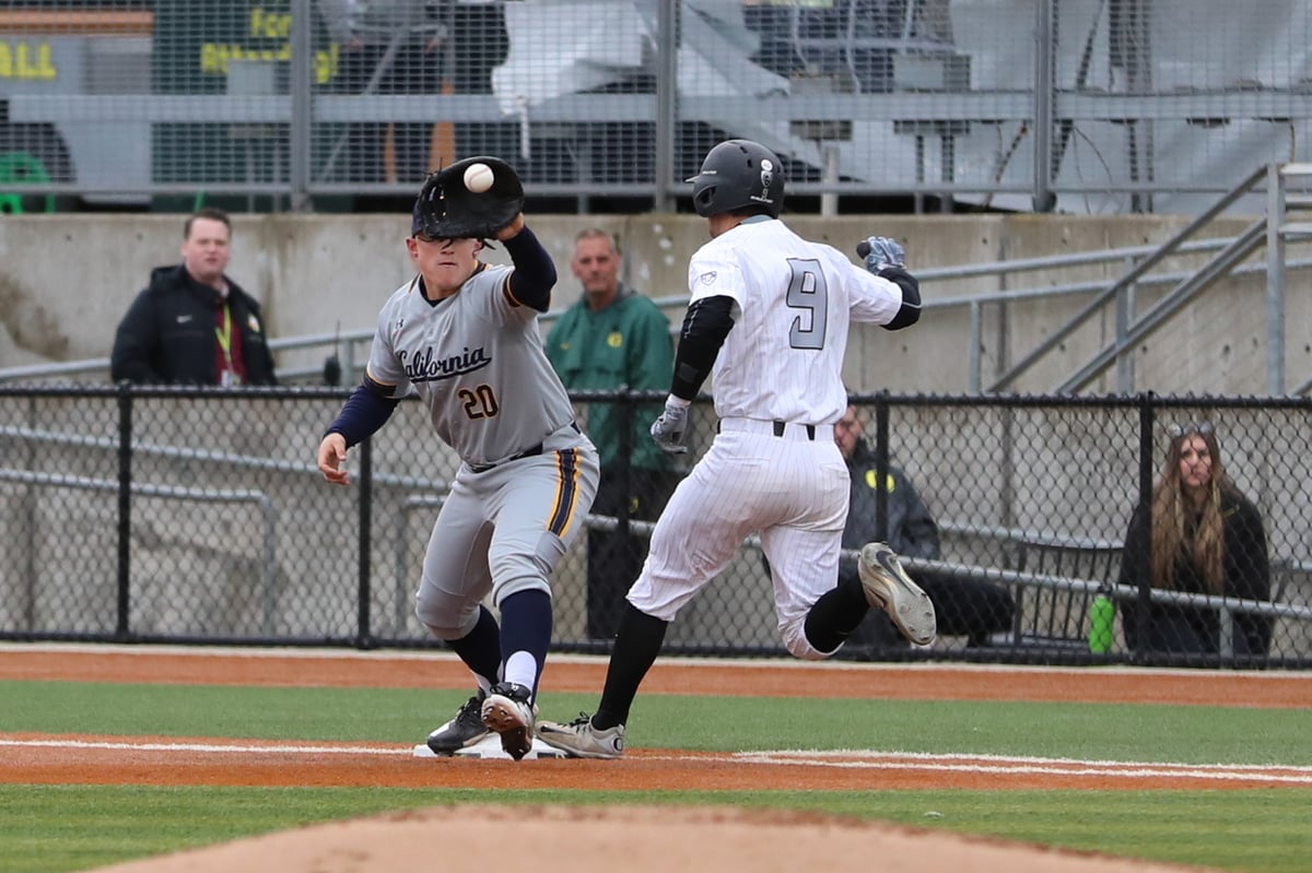 2018-03-24 BASE: Cal Baseball vs Oregon (Al Sermeno)