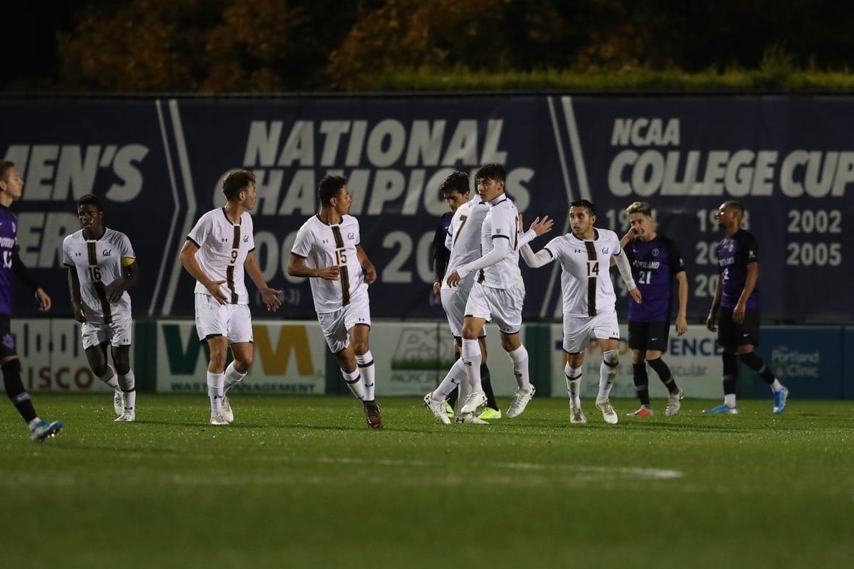 2019-10-22 MSOC: Cal Men's Soccer vs Portland (Al Sermeno)