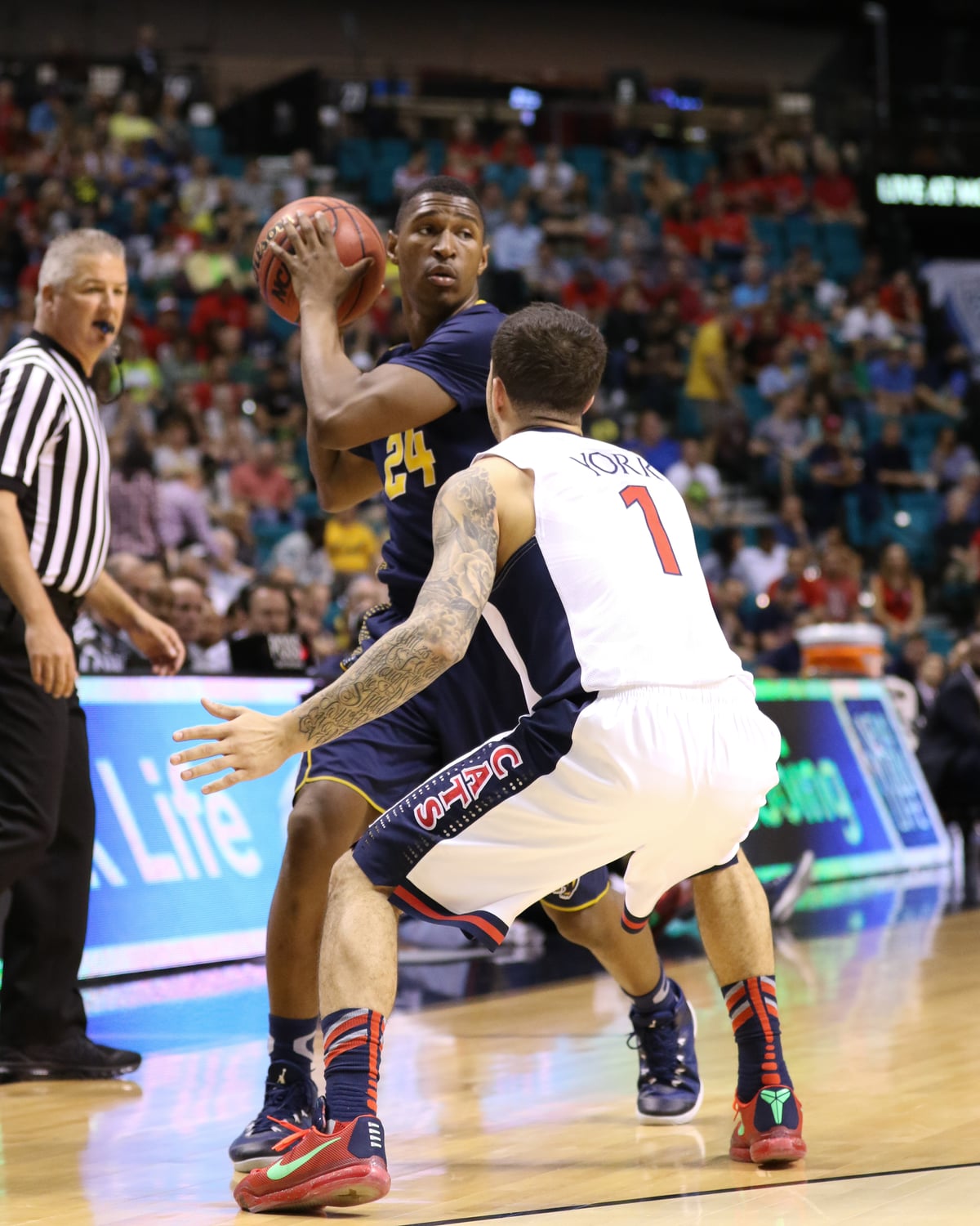 2015-03-12 MBB: Cal Men's Basketball vs Arizona (Al Sermeno)