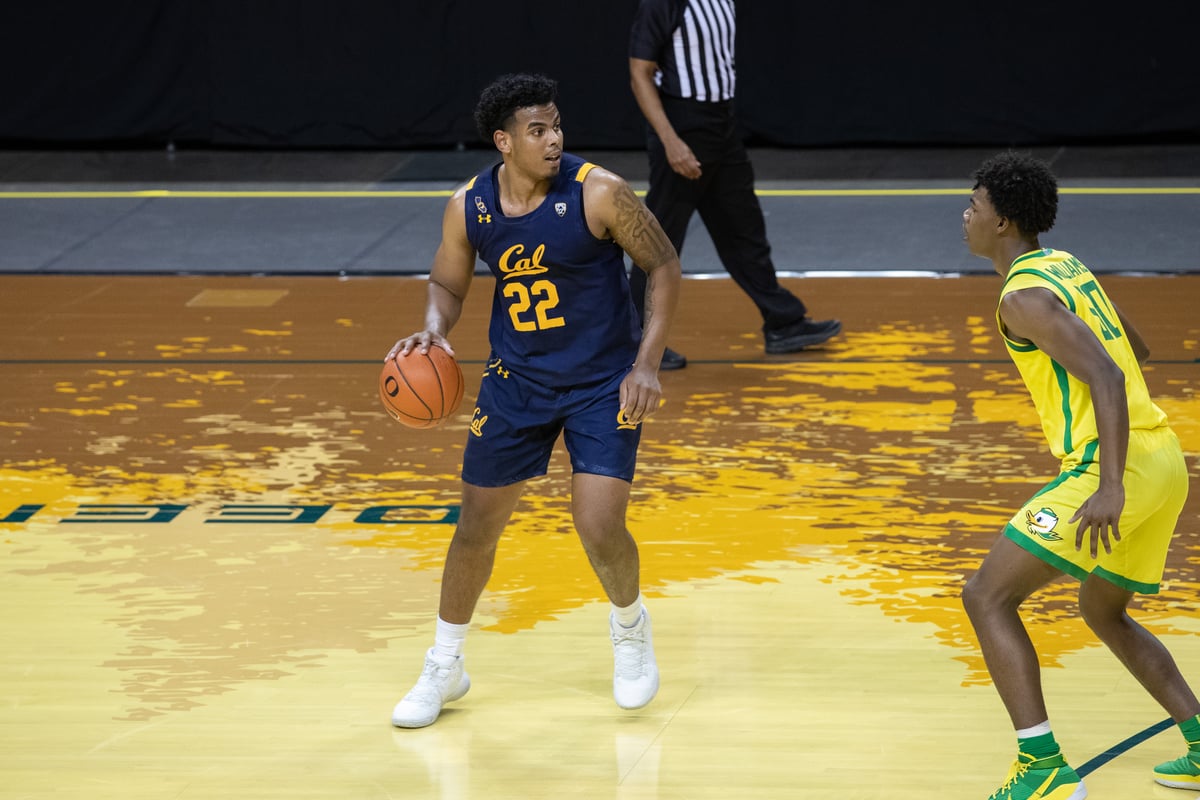 2020-12-31 MBB: Cal Men's Basketball vs Oregon (Al Sermeno)