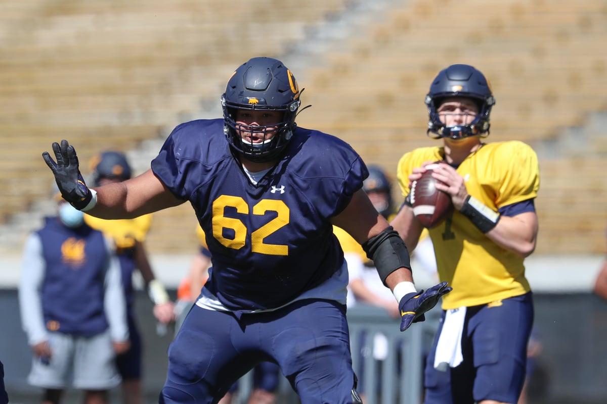 2021-03-06 FB: Cal Football Spring Practice (Al Sermeno)