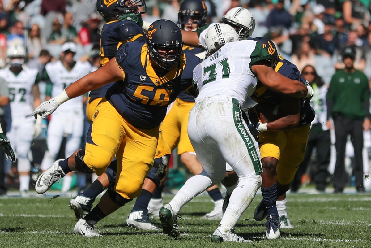2016-08-27 FB: Cal Football vs Hawaii (Al Sermeno)
