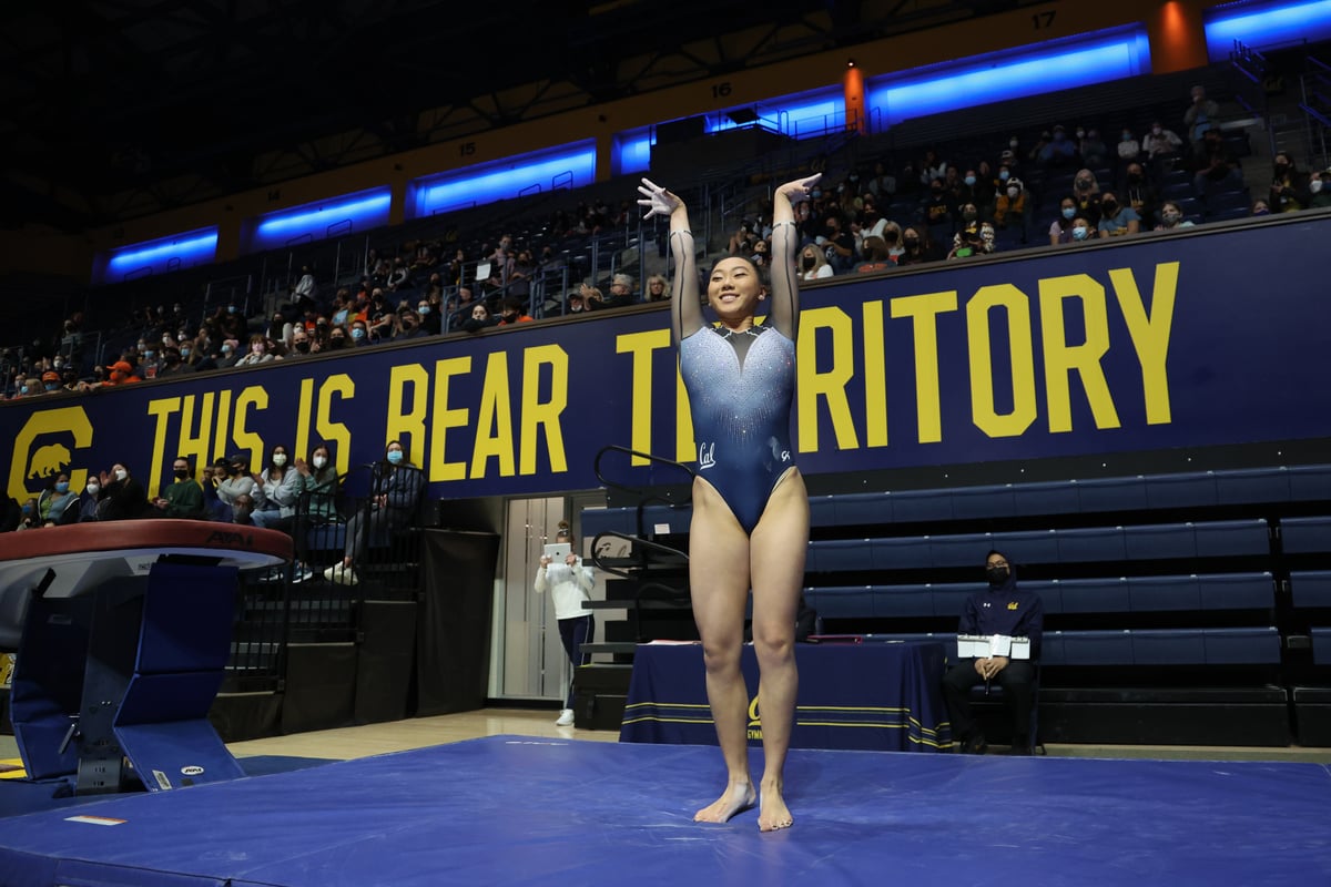 2022-01-29 WGYM: Cal Women's Gymnastics vs Oregon State (Al Sermeno)