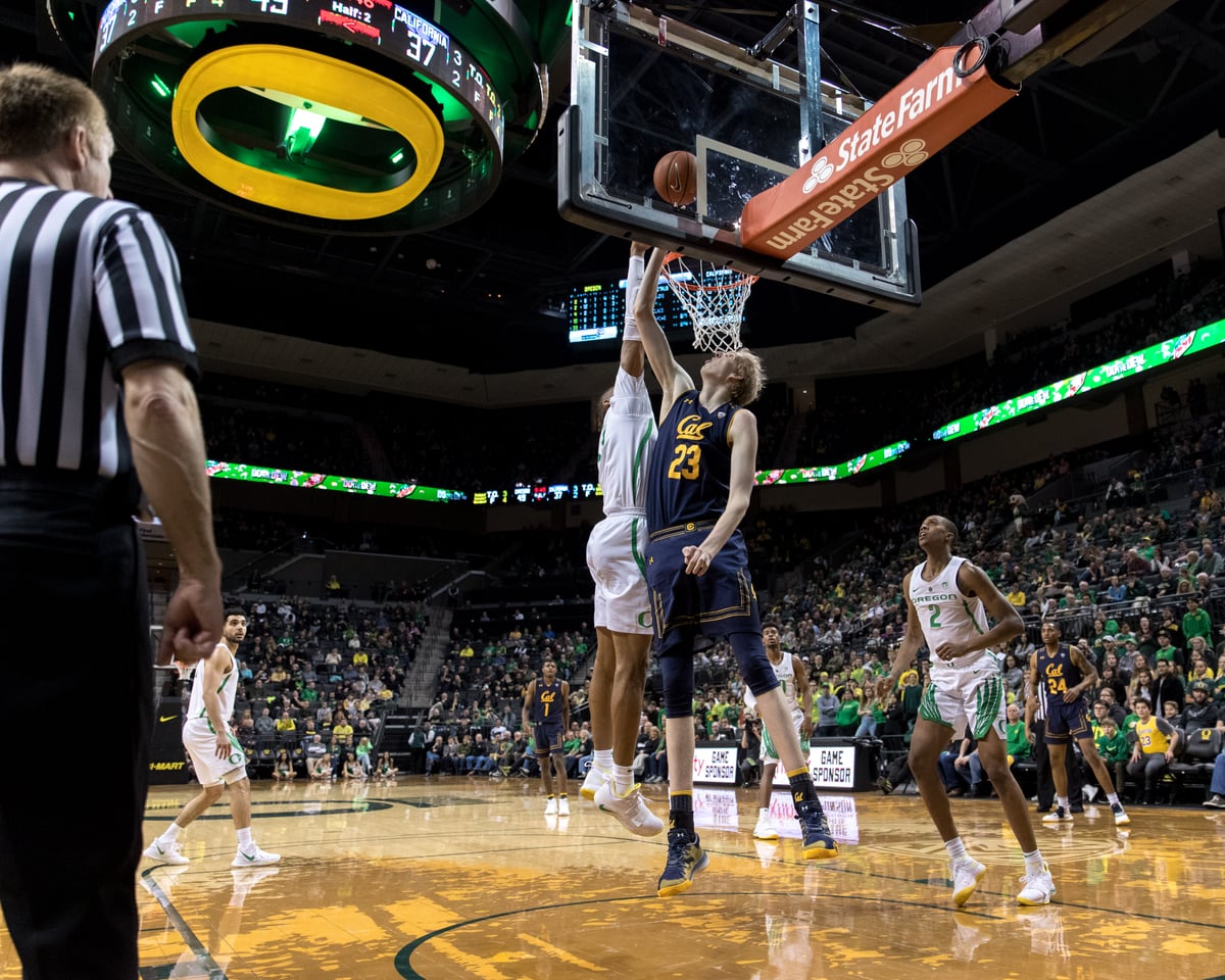 2019-02-06 MBB: Cal Men's Basketball vs Oregon (Al Sermeno)