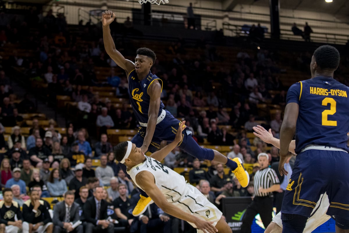 2018-02-07 MBB: Cal Men's Basketball vs Colorado (Al Sermeno)
