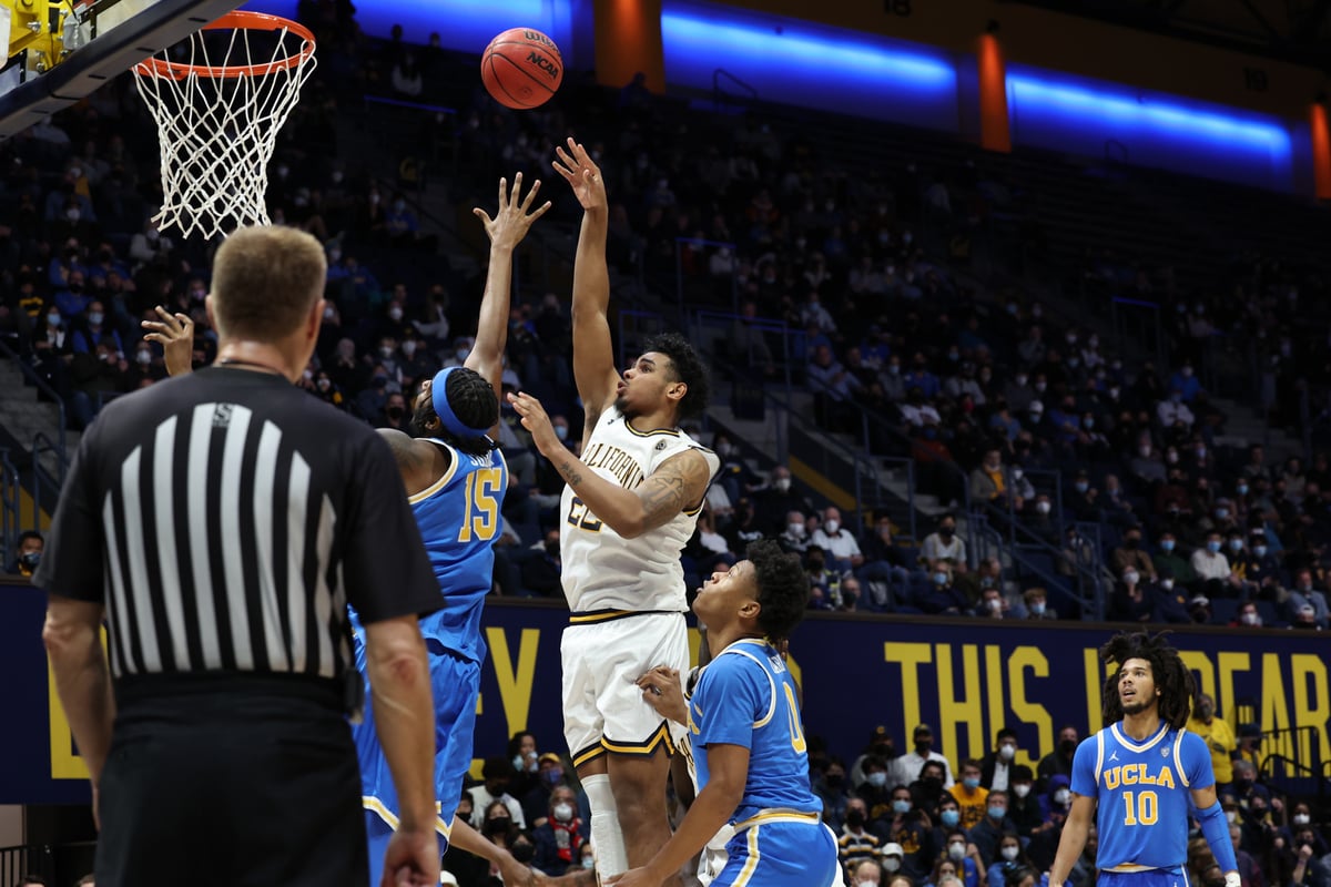 2022-01-08 MBB: Cal Men's Basketball vs UCLA (Al Sermeno)