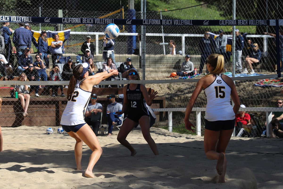 2020-02-29 BVOL: Cal Beach Volleyball vs UC Davis (Al Sermeno)