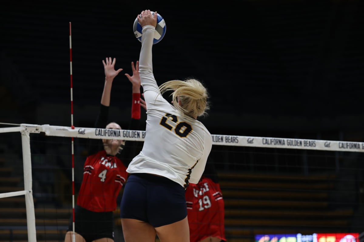 2019-10-18 VB: Cal Volleyball vs Utah (Al Sermeno)