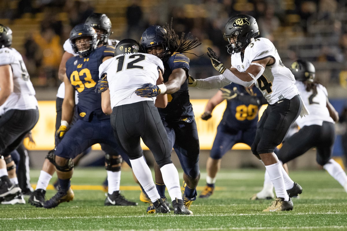 2018-11-24 FB: Cal Football vs Colorado (Al Sermeno)