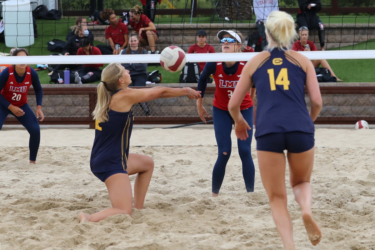 2021-04-25 BVOL: Cal Beach Volleyball vs LMU (Al Sermeno)