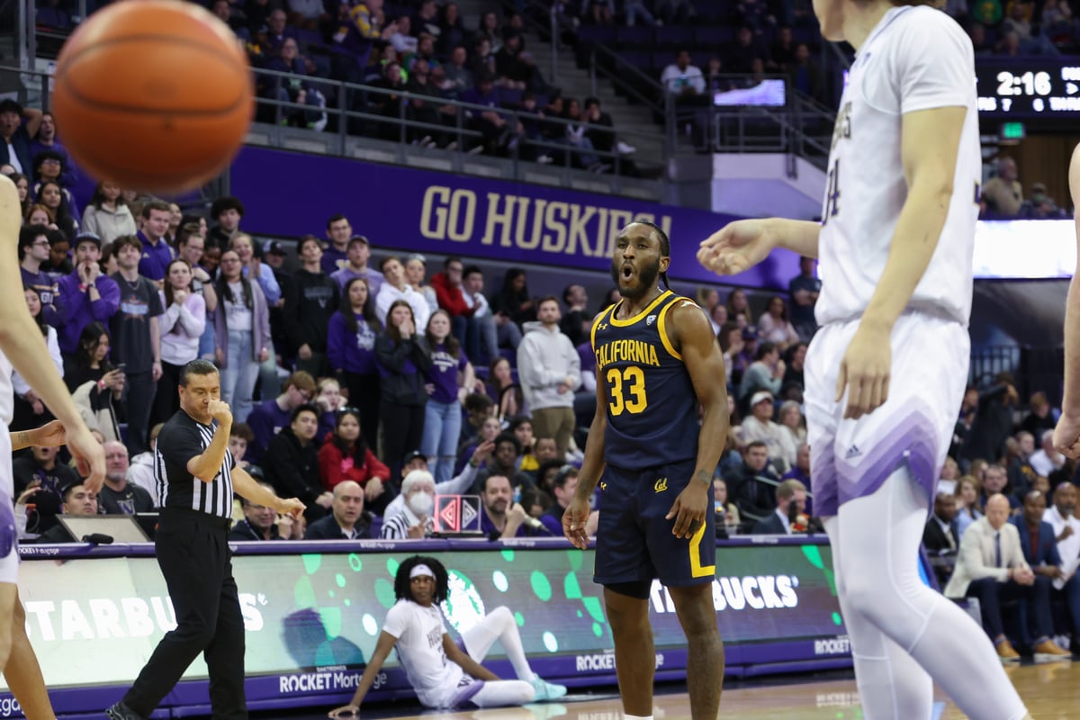 2023-01-14 MBB: Cal Men's Basketball vs Washington (Al Sermeno)