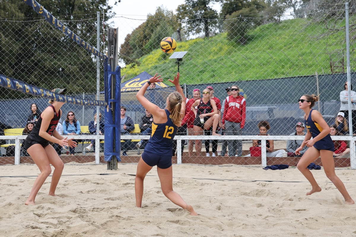 2023-03-18 BVOL: Cal Beach Volleyball vs Stanford (Al Sermeno)