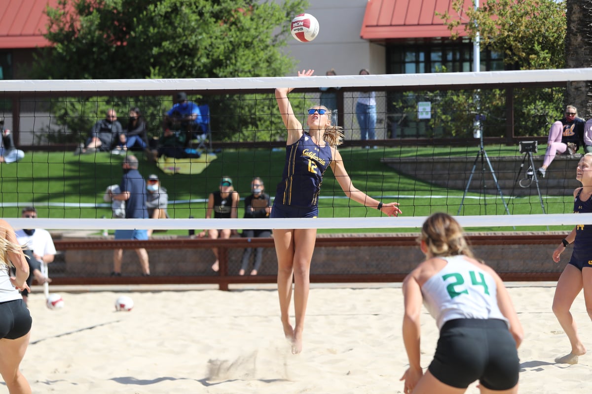 2021-04-03 BVOL: Cal Beach Volleyball vs Cal Poly (Al Sermeno)