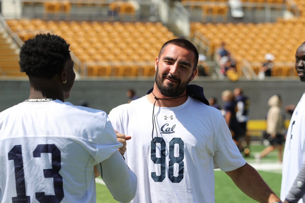 2019-08-24 FB: Cal Football Practice (Al Sermeno)