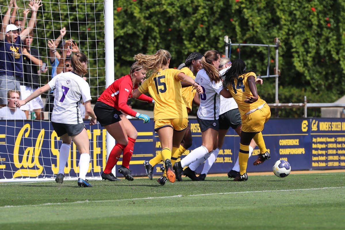 2019-09-22 WSOC: Cal Women's Soccer vs Portland (Al Sermeno)
