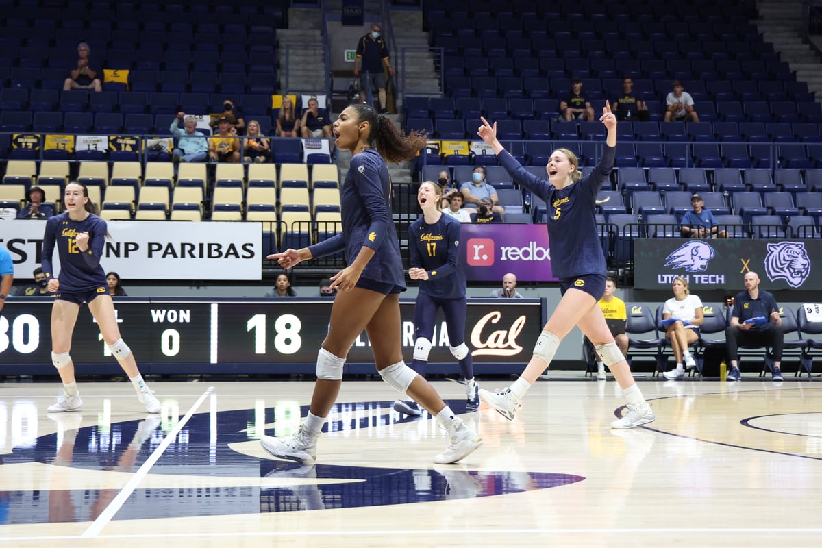 2022-09-09 VB: Cal Volleyball vs Utah Tech (Al Sermeno)