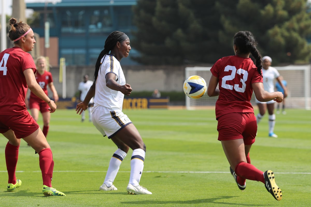 2018-08-24 WSOC: Cal Women's Soccer vs Harvard (Al Sermeno)