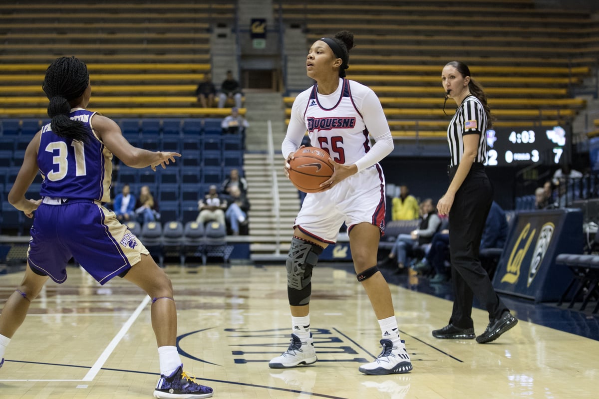 2016-11-25 WBB: Duquesne vs Western Carolina (Al Sermeno)