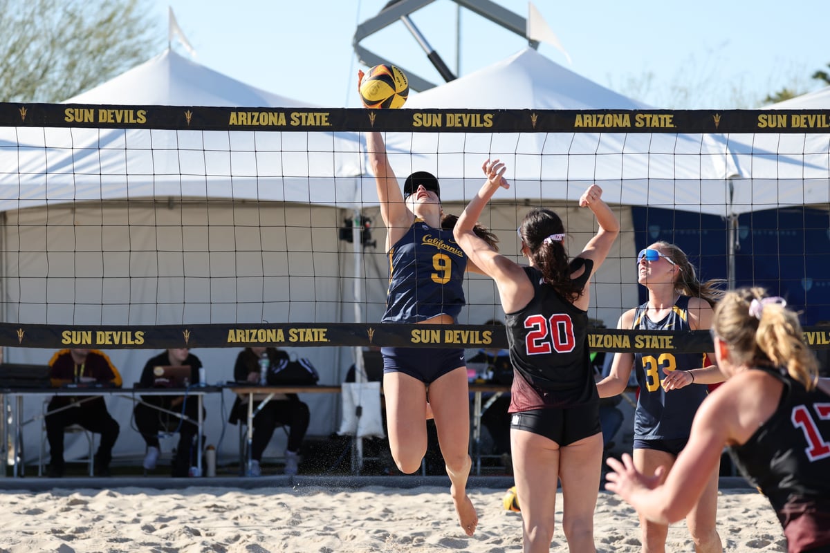 2024-03-09 BVOL: Cal Beach Volleyball vs Pac-12 South Tournament (Al Sermeno)