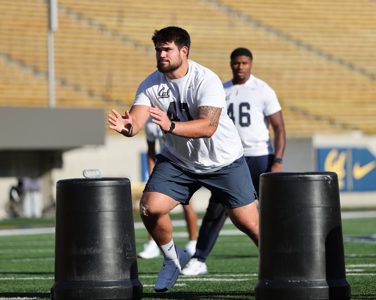 FB: Cal Football Practice