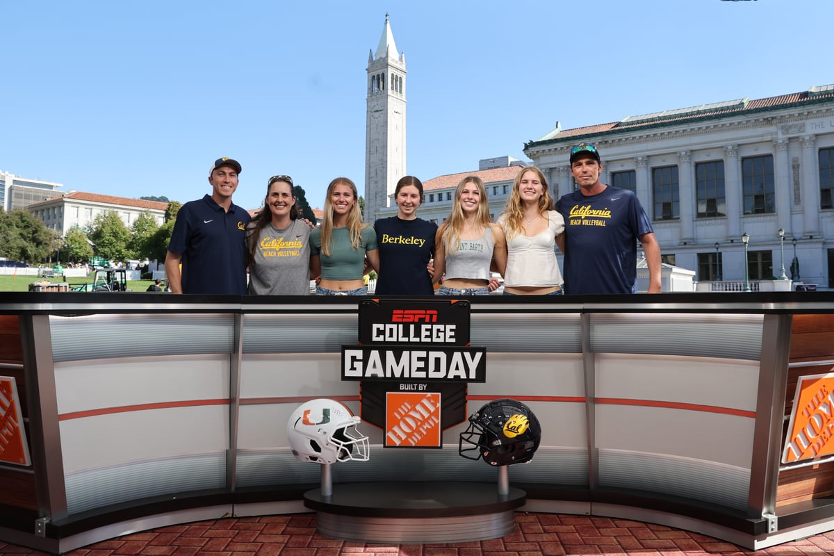 FB: Cal Football ESPN Gameday Set