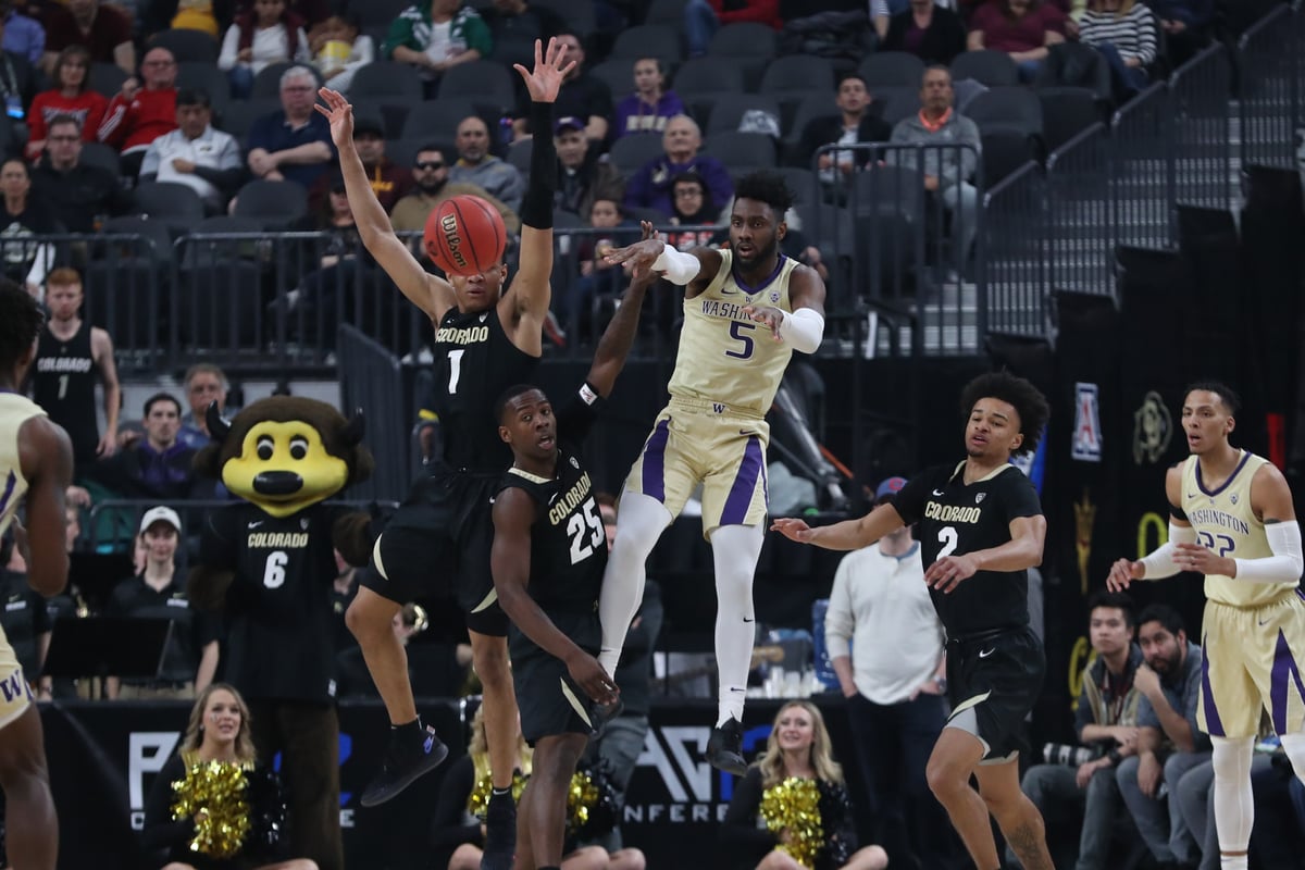 MBB: Pac-12 Tournament - Washington vs Colorado
