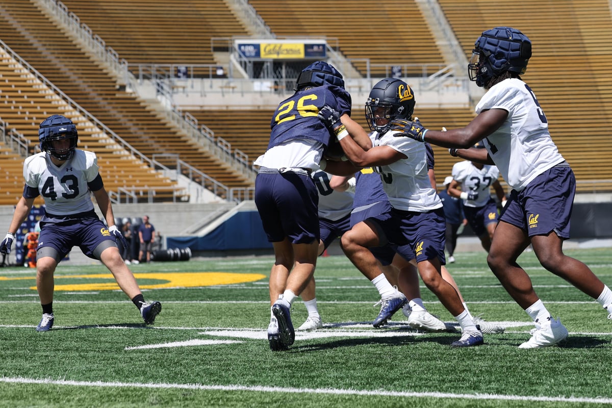 FB: Cal Football Practice