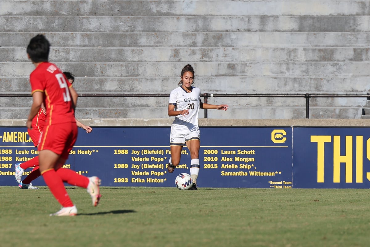 WSOC: Cal Women's Soccer vs Chinese National Team