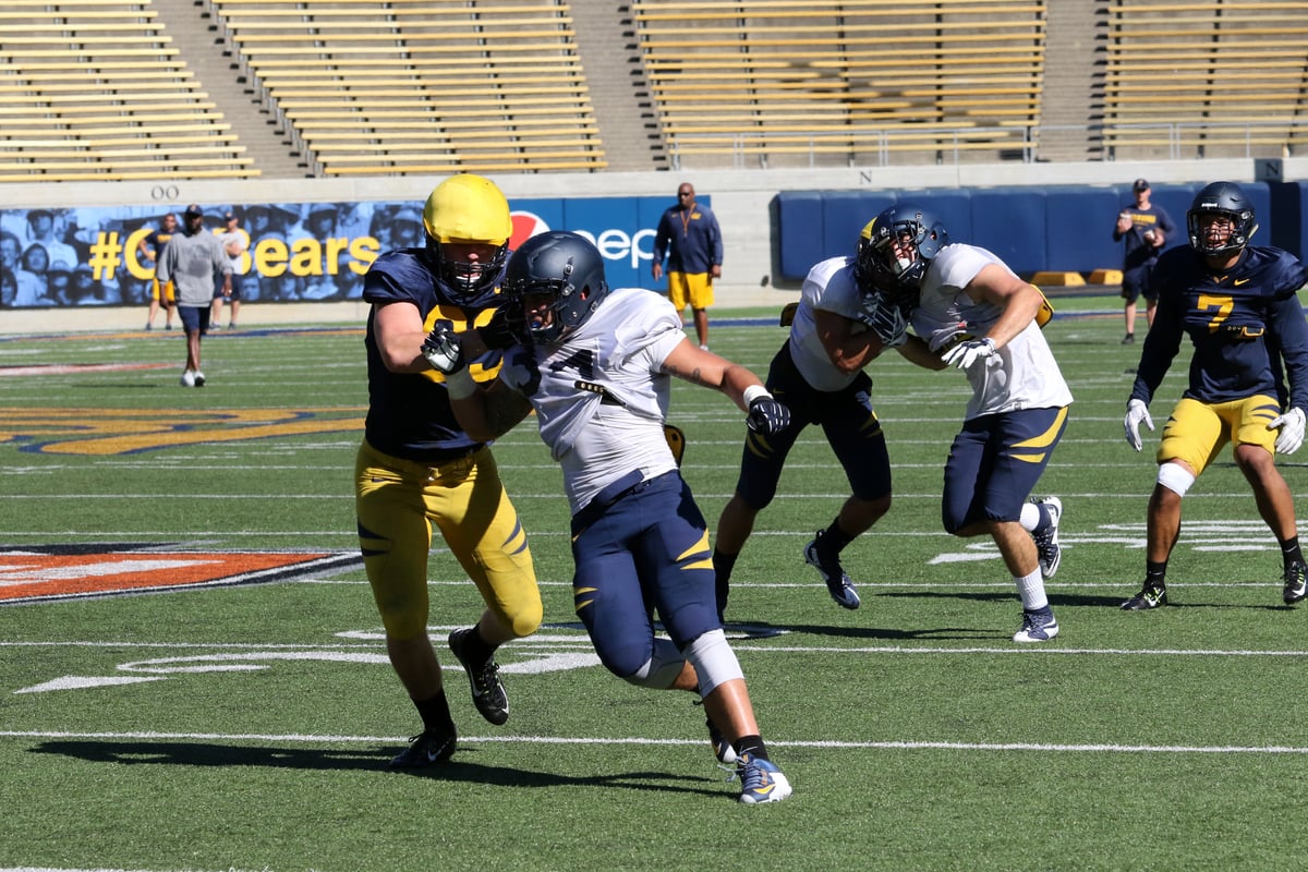FB: Cal Football Practice