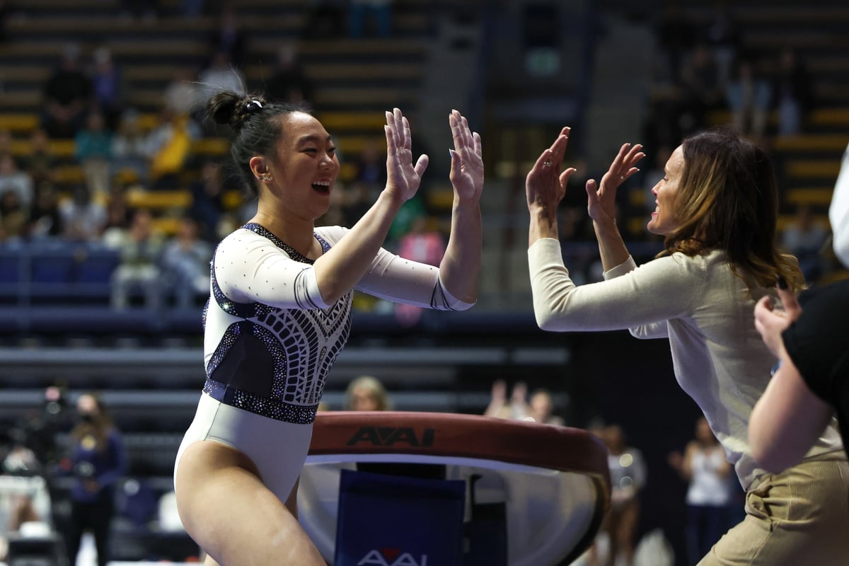 WGYM: Cal Womens Gymnastics vs Haas Quad Meet