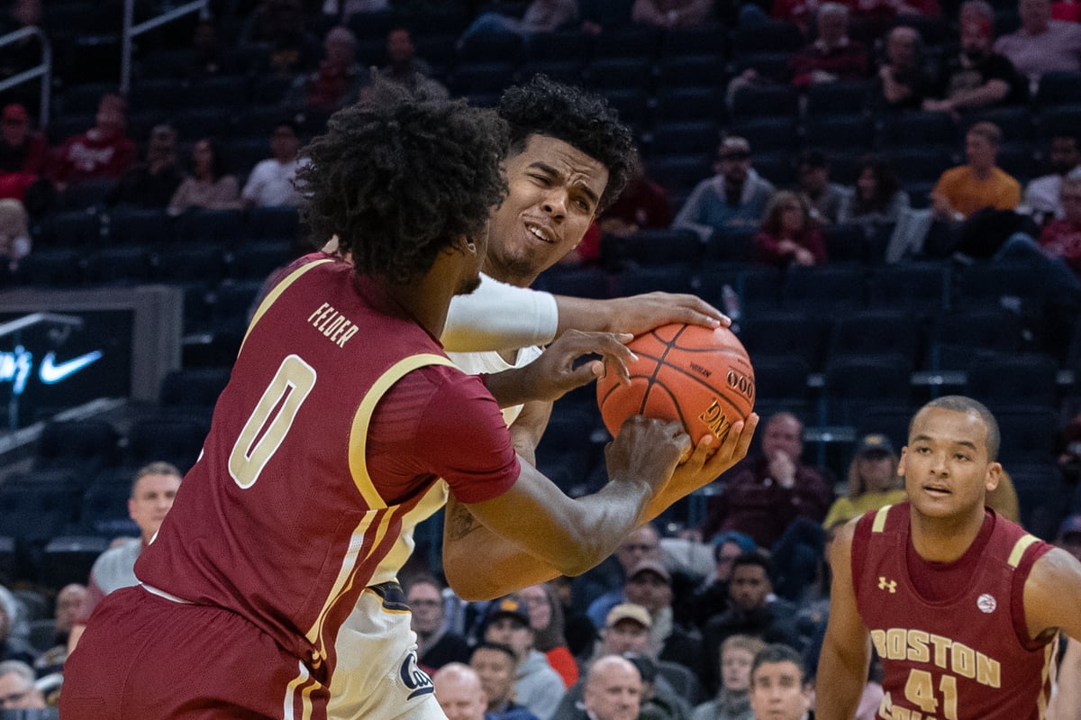 MBB: Cal Men's Basketball vs Boston College