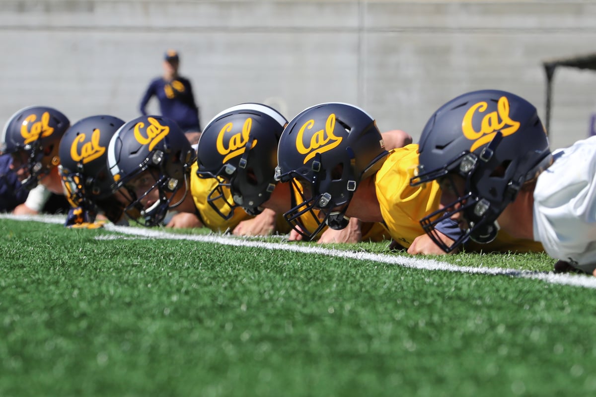 FB: Cal Football Practice