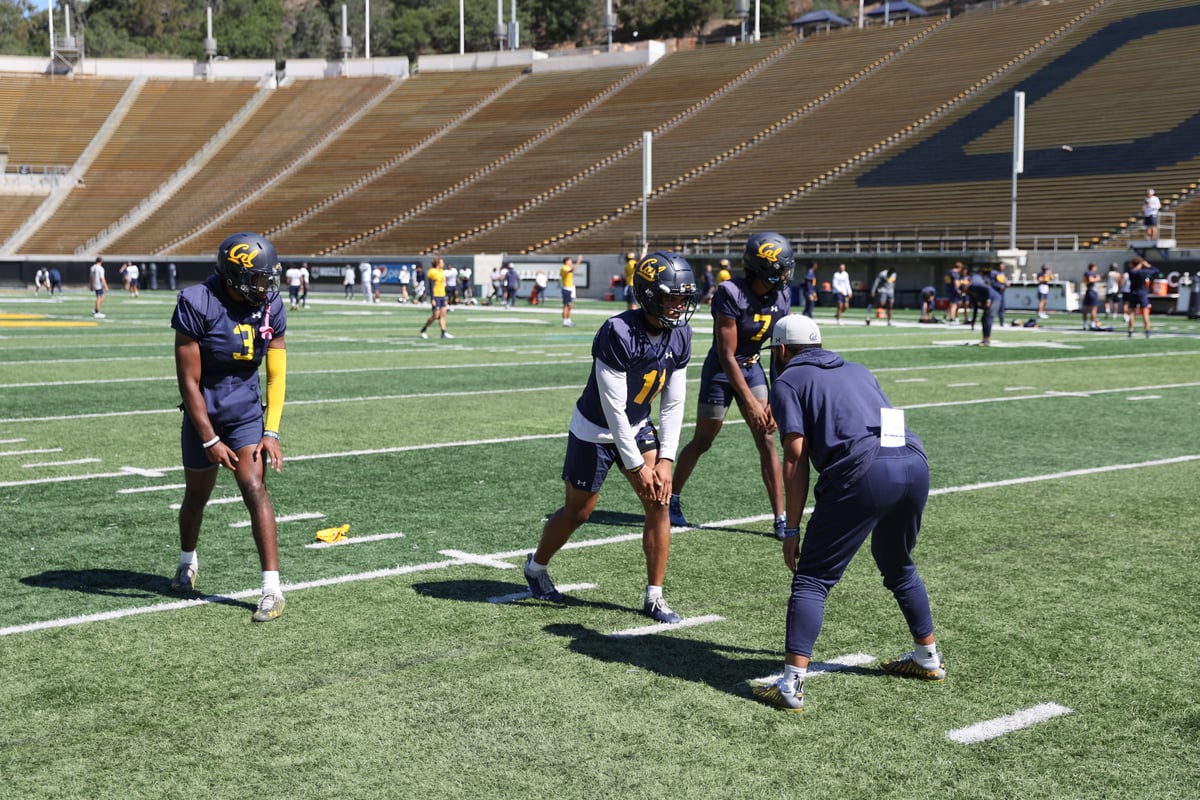 FB: Cal Football Practice