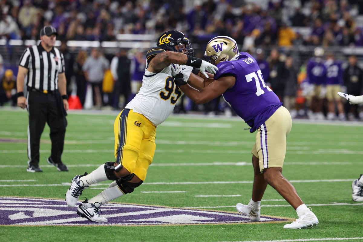 FB: Cal Football vs Washington