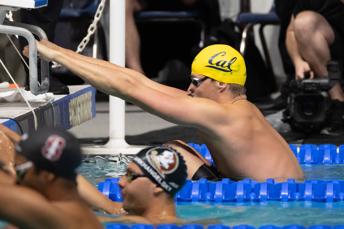 MSWIM: Cal Men's Swimming: NCAA Championships Day 3