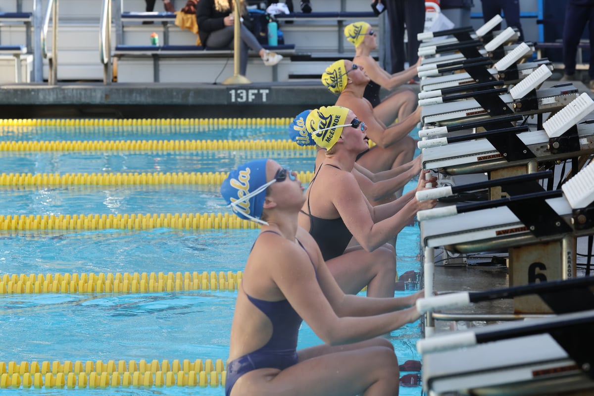 WSWIM: Cal Women's Swimming vs UCLA