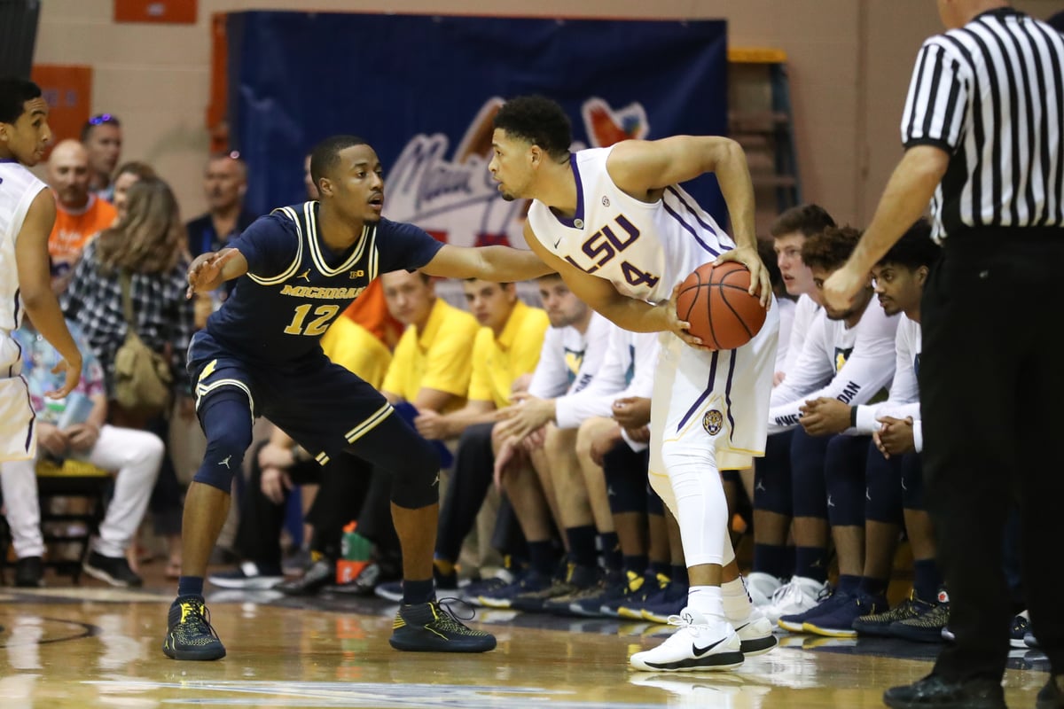 MBB: Maui Invitational - LSU vs Michigan