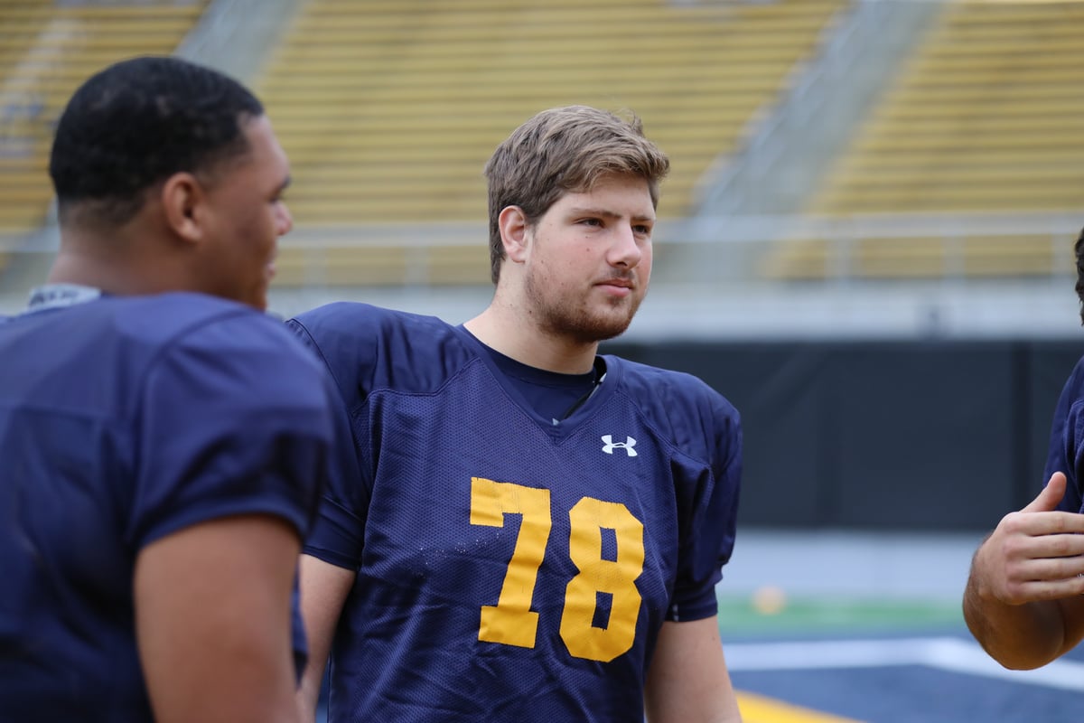 FB: Cal Football Practice